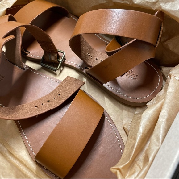 NIB! Madewell Leather Sandals - Picture 3 of 10
